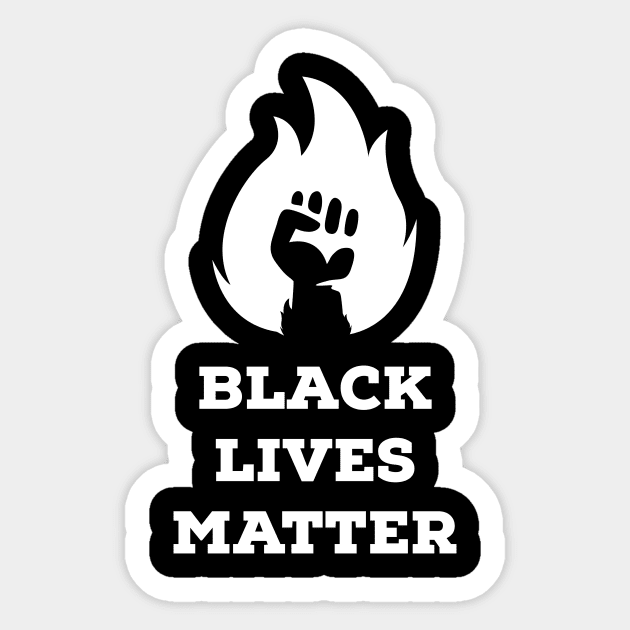 Black Lives Matter Sticker by crocozen